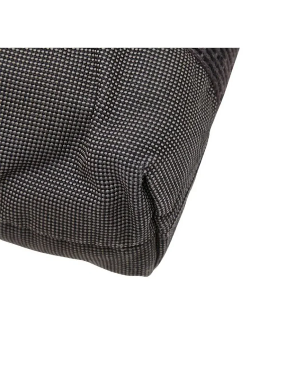Hermes Herline Cabas Tote Bag Gray Canvas